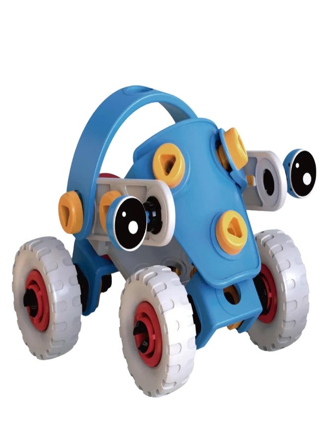 Lefan STEM Building Toys for Kids Learning Building and Educational Toys Construction Engineering Kit Toy Creative Learning Activities for Boys Girls Puzzle Assembly Car Kit (Steam Excavator 121-6) - Image 1